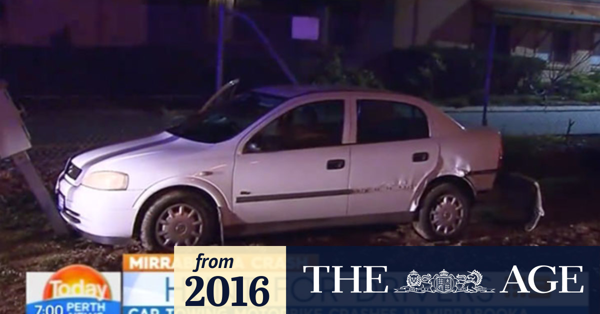 Video Police search following Mirrabooka crash